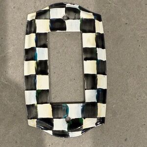 MacKenzie-Childs Ivory Switch Plate